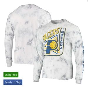 Indiana Pacers Tie Dye Long Sleeve Shirt